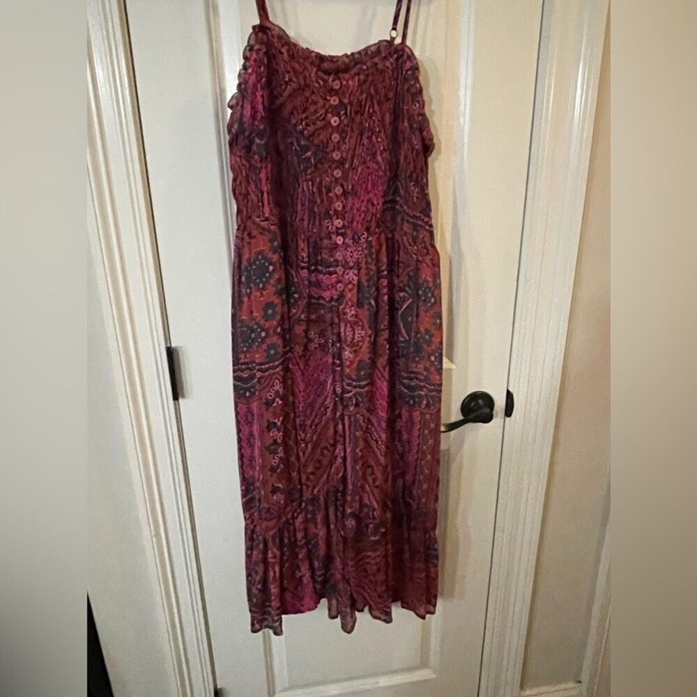 Torrid Plus Size Chiffon Button Up Tunic Top - image 3